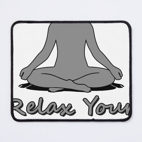 Item preview, Relax your shoulders grey designed and sold by Epic  Art.