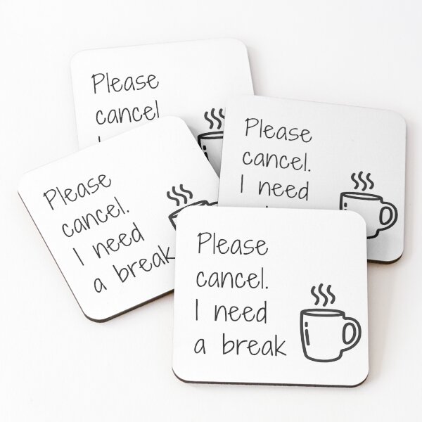 Item preview, Funny Therapist Mug – 'Please Cancel. I Need a Break.' – Relatable Mental Health Gift for Counselors & Psychologists designed and sold by QuoteJunkie.