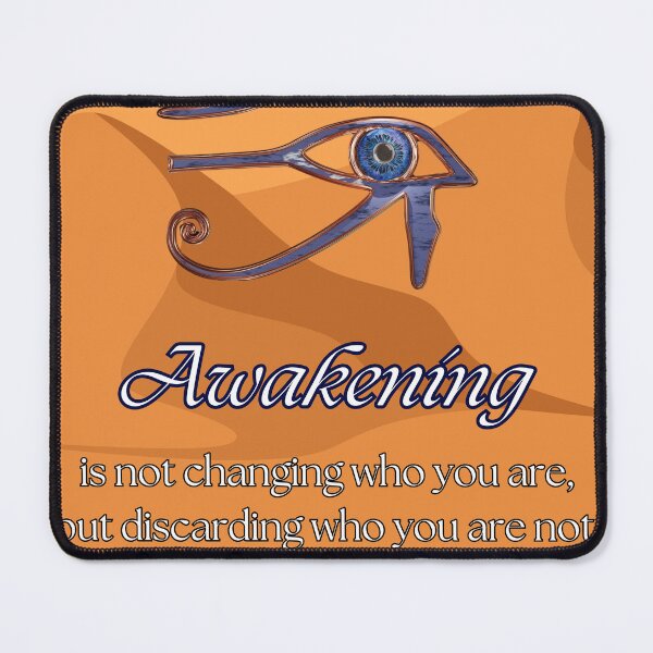 Item preview, Awakening is not changing who you are, but discarding who you are not. designed and sold by simanvd.