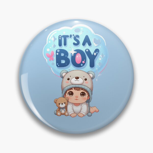 Item preview, Its a boy sticker for gender reveal 1212 designed and sold by quotefactory.