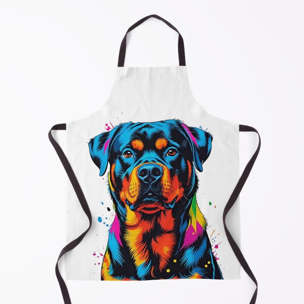 Item preview, Geometric Pop Art Rottweiler – Bold & Colorful Dog Lover Design designed and sold by Fredster1966.