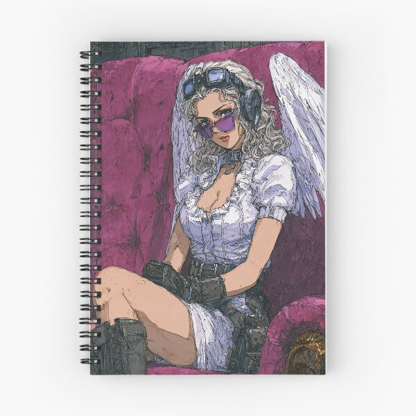 Item preview, Between Steel Wings and Demonic Flame She Rises designed and sold by Piotrek0001.