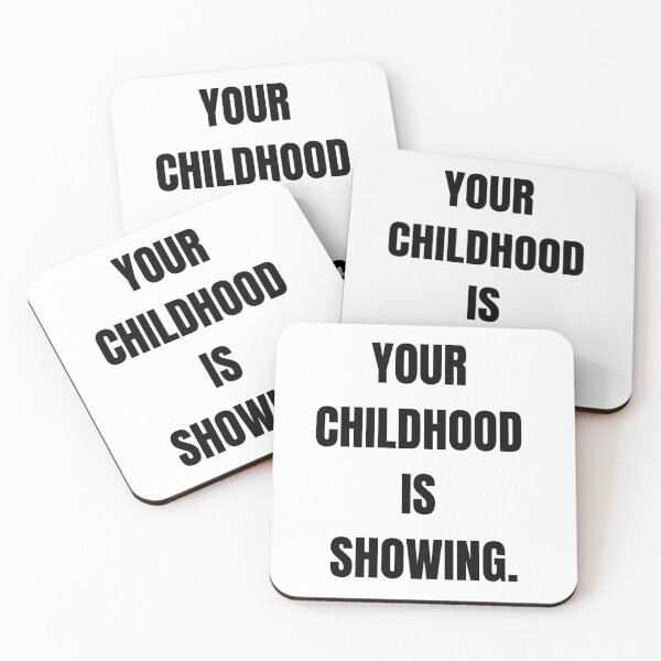 Item preview, Funny Therapist Shirt – 'Your Childhood Is Showing' – Mental Health Counselor Humor Gift designed and sold by QuoteJunkie.