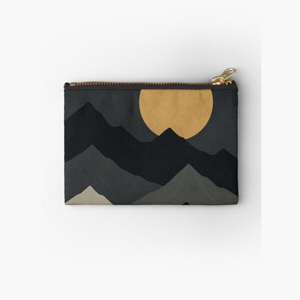 Item preview, Golden Moon Over Shadowed Peaks designed and sold by Zenvo.