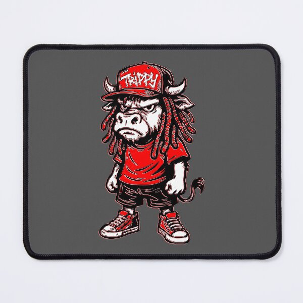 Item preview, Trippy Bull Urban Street Culture Art designed and sold by 4rpixs.