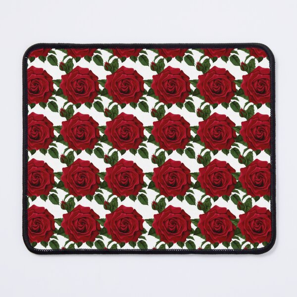 Item preview, Red Rose Pattern – Romantic Floral Aesthetic Design designed and sold by EstherAesthetic.