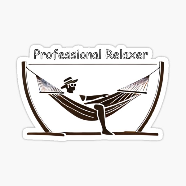 Vista previa del artículo con la obra «Relajante profesional», diseñado y vendido por LLEclecticDesign.