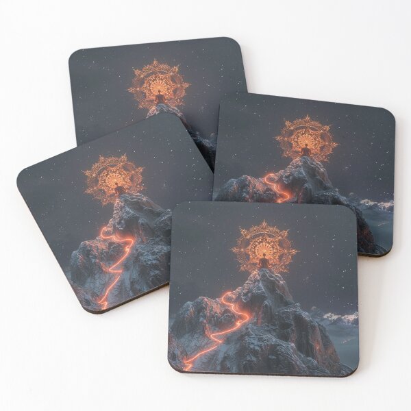 Item preview, Orange Sacred Mandala  designed and sold by Sprience: Realms Unbound.