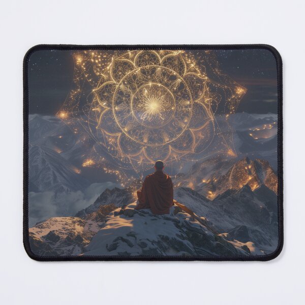 Item preview, Golden Sacred Mandala designed and sold by Sprience: Realms Unbound.