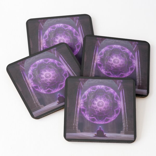 Item preview, Purple Sacred Mandala  designed and sold by Sprience: Realms Unbound.