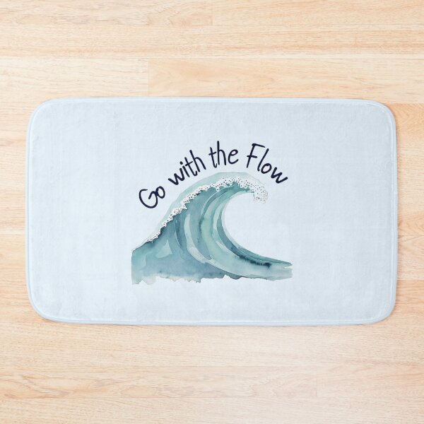 Item preview, Go With the Flow – Wave Illustration designed and sold by lea-lani.