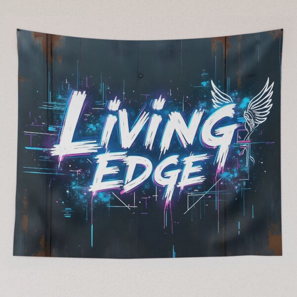 Item preview, Living Edge Neon Graffiti designed and sold by ShadowAndSlate.