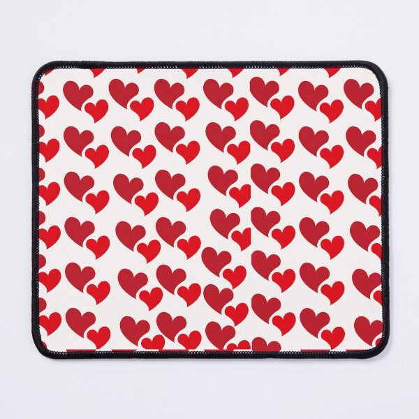 Item preview, Cute Red Heart Pattern – Aesthetic Kawaii Pop Design designed and sold by EstherAesthetic.