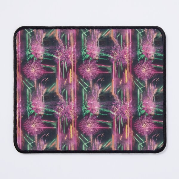 Item preview, Neon Fireworks Over Water – Futuristic Celebration Art designed and sold by NSB-Design.