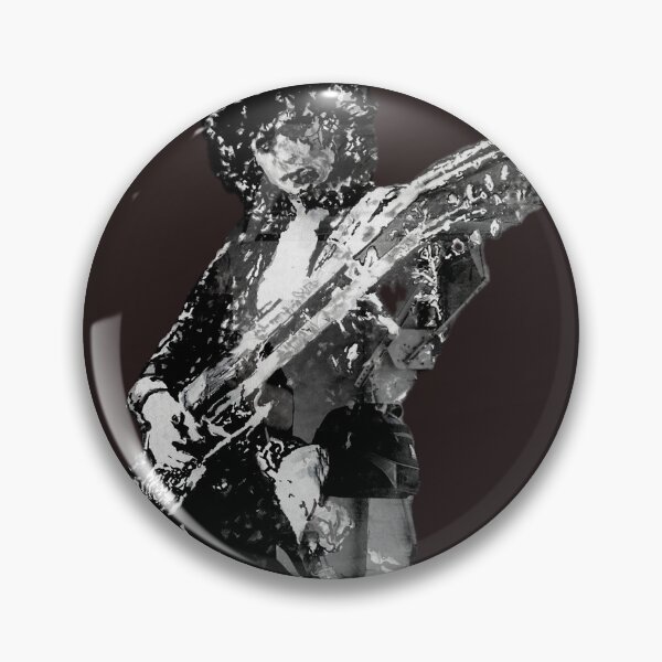 Item preview, Jimmy Page and his Gibson EDS-1275 designed and sold by Art by Fruitcake.