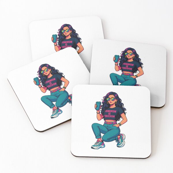Item preview, Feminism is freedom  designed and sold by Bluntdivas.