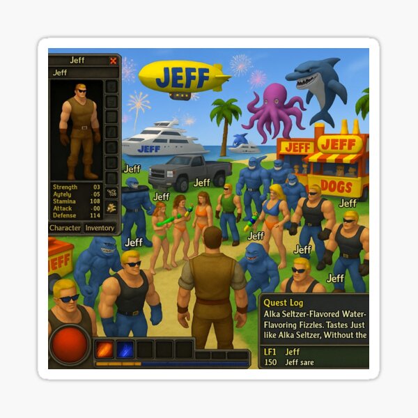 Item preview, Jeff Online 2 designed and sold by JEFFCORP.