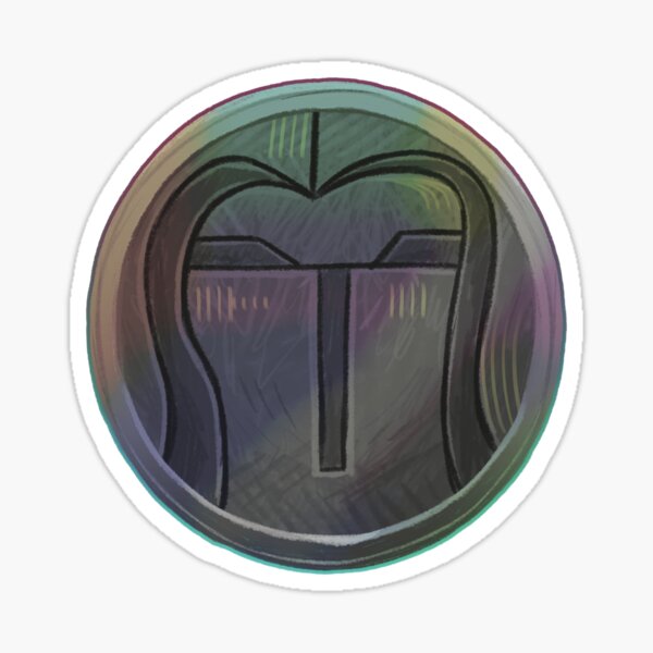 Aperçu de l'œuvre Médaillon du visage de Skwisgaar créée et vendue par Ertcepsbubble.