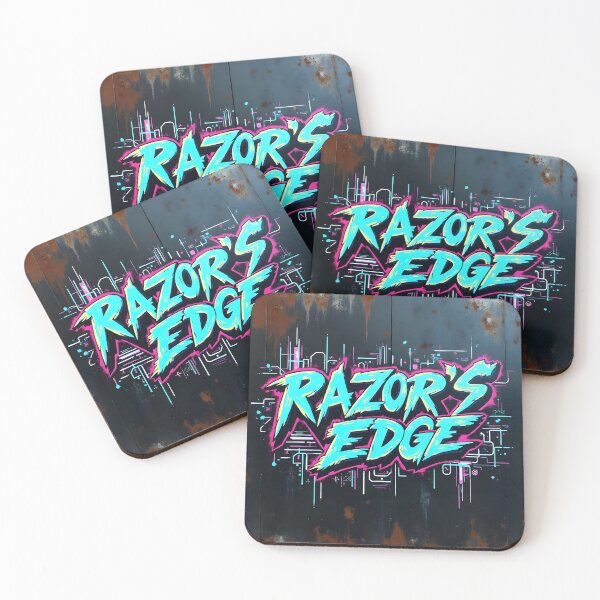 Item preview, Razor's Edge Neon Warning designed and sold by ShadowAndSlate.