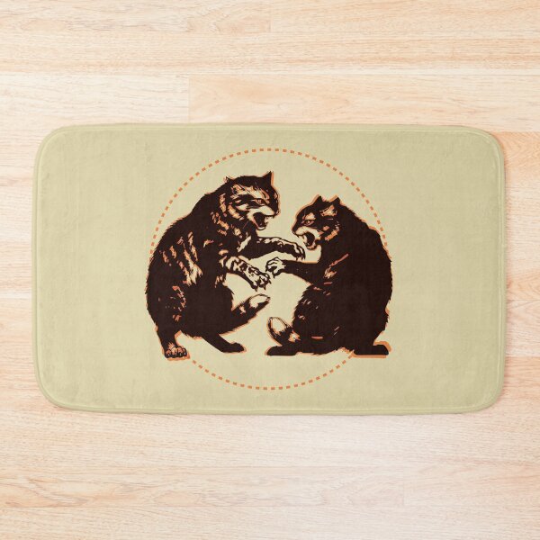 Item preview, Fierce Fighting Cats Graphic Art designed and sold by KiwiRider.