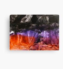 lady on the rock Canvas Print