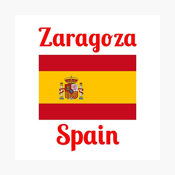 Item preview, Zaragoza Spain - Stylish Prints, designed and sold by Fleetwood1994.