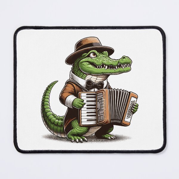 Item preview, Crocodile Accordion Harmonica Music Gift designed and sold by Pineapple-Tree.