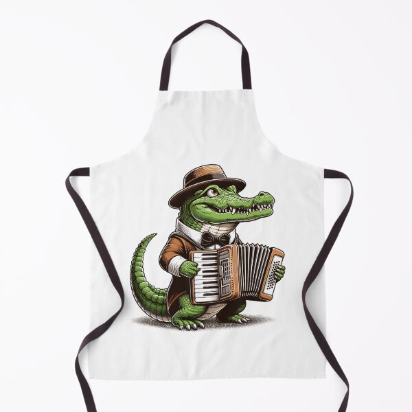 Item preview, Crocodile Accordion Harmonica Music Gift designed and sold by Pineapple-Tree.