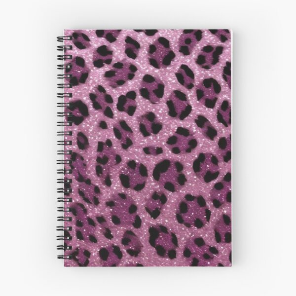 Item preview, “Pink Glitter Leopard Print – Bold Y2K Glam Aesthetic Pattern designed and sold by EstherAesthetic.