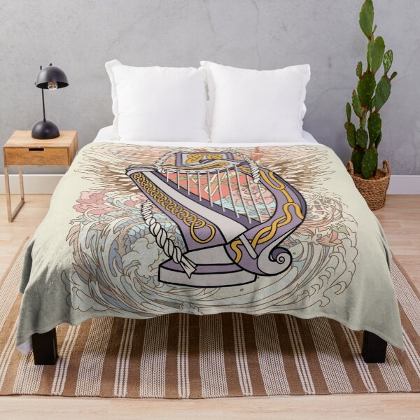 Item preview, Harp Celtic Classic Harp, Music Instrument, tattoo designed and sold by Bert Englefield.