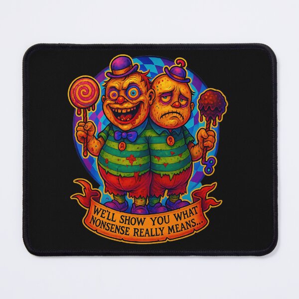 Item preview, TweedleDoom & TweedleDread designed and sold by GlitchBaby.