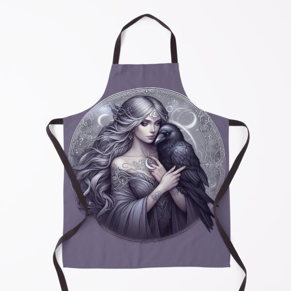 Item preview, Whispers of the Raven – Mystical Woman and Spirit Crow designed and sold by Roberta Calabrese.