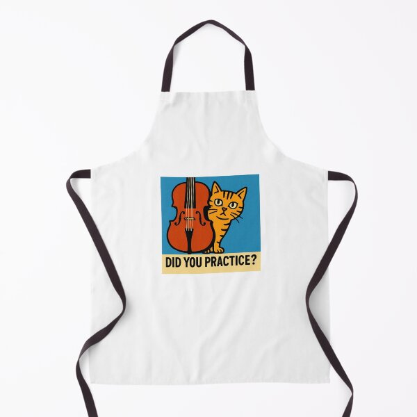 Item preview, Did You Practice? – Cello Cat designed and sold by Takapi Labo.