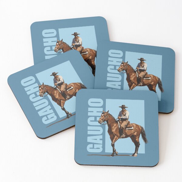 Item preview, Modern Gaucho & Horse Illustration designed and sold by KiwiRider.