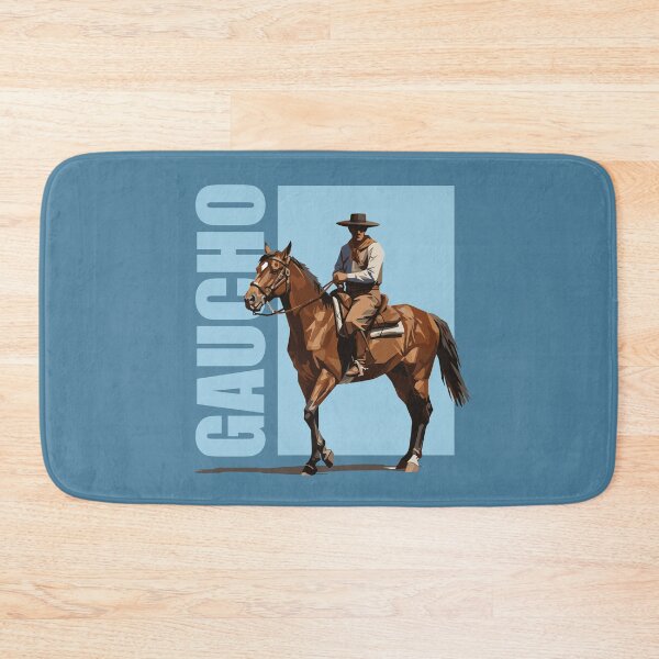 Item preview, Modern Gaucho & Horse Illustration designed and sold by KiwiRider.
