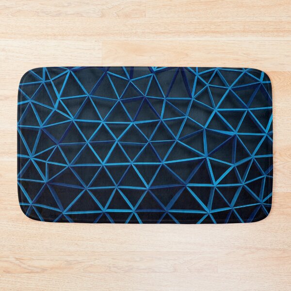 Item preview, Fractured Blue Lattice designed and sold by Kaleidoscope Print.