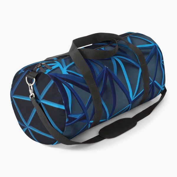 Item preview, Fractured Blue Lattice designed and sold by Kaleidoscope Print.