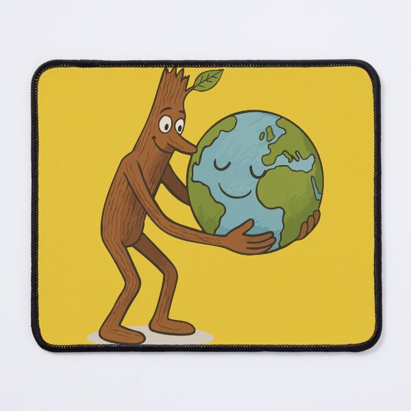 Item preview, Save planet, eco-friendly person, ecology theme concept designed and sold by Painted Planet.