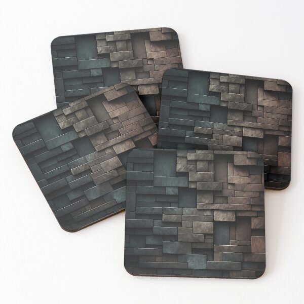 Item preview, Shadow Brick Harmony designed and sold by Kaleidoscope Print.