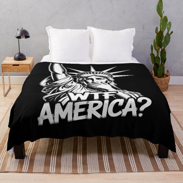 Item preview, WTF America Anti-Trump Political and Democracy designed and sold by splindoershop.