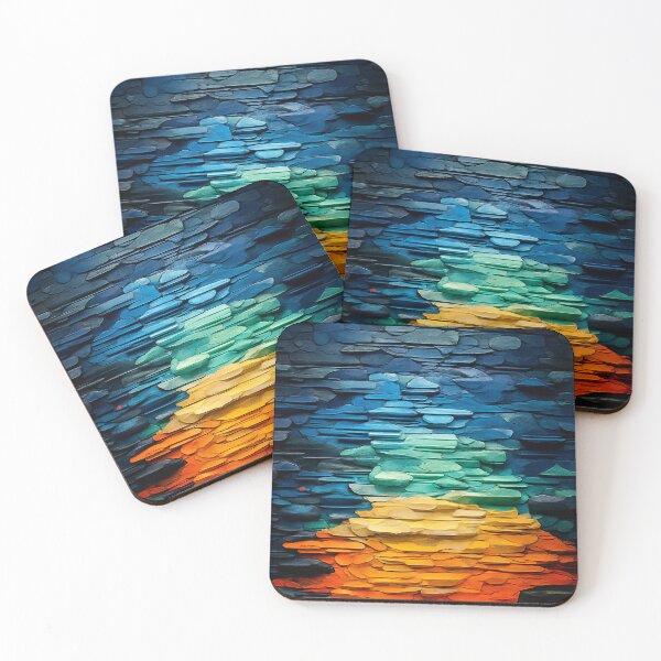 Item preview, Layered Horizon designed and sold by Kaleidoscope Print.
