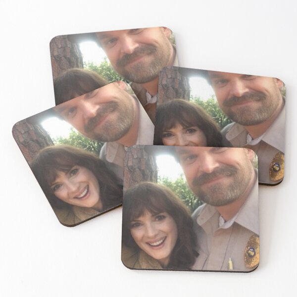 Item preview, Joyce and Hopper selfie designed and sold by kato van meirvenne.