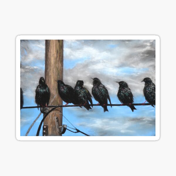 Item preview, Discussing the Next Murmuration designed and sold by Alexandra Lavizzari.