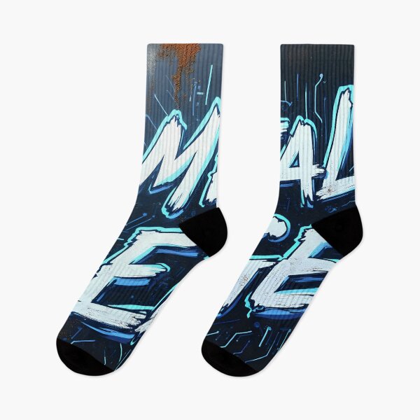 Item preview, Metal Edge Neon Glitch designed and sold by ShadowAndSlate.