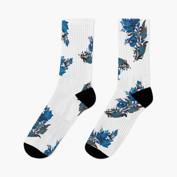 Item preview, Branch of blue flowers 2 designed and sold by MALVA UA.