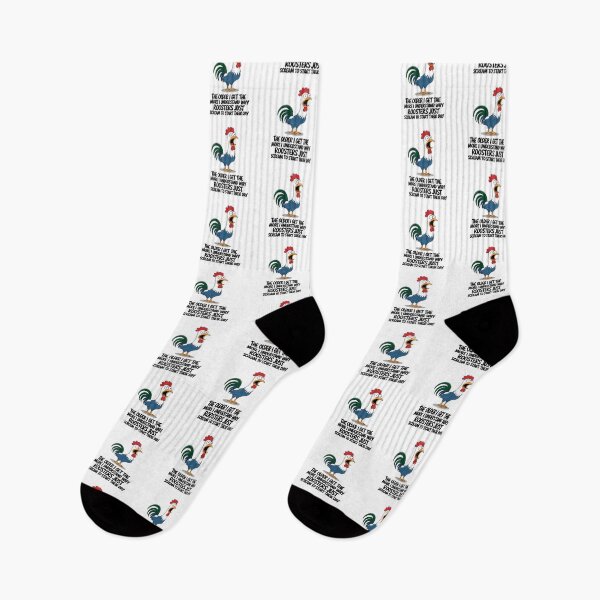 Item preview, the older I get, rooster, scream, grumpy, funnyfits70, Humor, Funny, retro, vintage, funny quotes, animal humor, designed and sold by FunnyFits70.