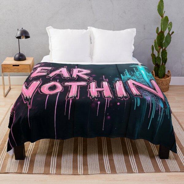 Item preview, Fear Nothing Neon Blade designed and sold by ShadowAndSlate.