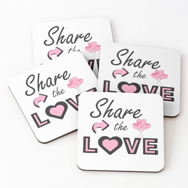 Item preview, Share the Love Inspirational Quote Design – Positive Message with Heartwarming Vibes designed and sold by ArtsyExplorer.