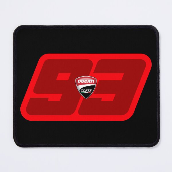 Item preview, Ducati Corse & #93 Race Plate Design Black designed and sold by Fan Art Station .