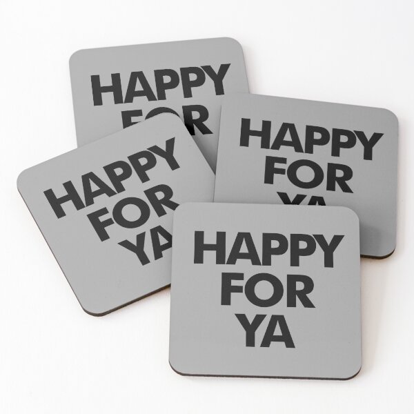 Item preview, "Happy For Ya – Sassy Retro Quote, Funny Attitude Text, Positive Vibes & Girl Power Design" designed and sold by artworkathome.